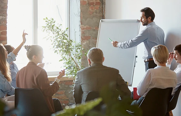Employee meeting